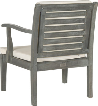 Safavieh Fresno 4pc Outdoor Living Set Ash Grey/Beige Furniture 