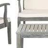 Safavieh Montclair 4pc Outdoor Living Set Ash Grey/Beige Furniture 