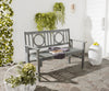 Safavieh Piedmont Folding Bench Ash Grey Furniture  Feature