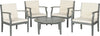 Safavieh Colfax 5 Pc Coffee Set Ash Grey/Beige Furniture main image
