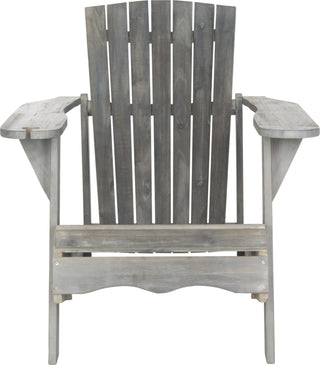 Safavieh Vista Wine Glass Holder Adirondack Chair Ash Grey Furniture main image