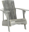 Safavieh Vista Wine Glass Holder Adirondack Chair Ash Grey Furniture 
