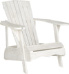 Safavieh Vista Wine Glass Holder Adirondack Chair Antique White Furniture 