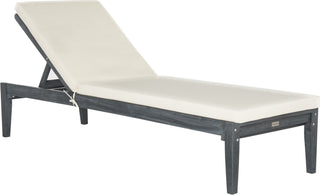 Safavieh Azusa Sunlounger Ash Grey/Beige Furniture main image