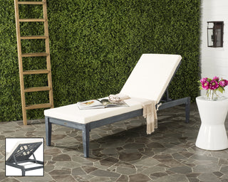 Safavieh Azusa Sunlounger Ash Grey/Beige Furniture  Feature