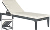 Safavieh Arcata Sunlounger Ash Grey/Beige Furniture Main