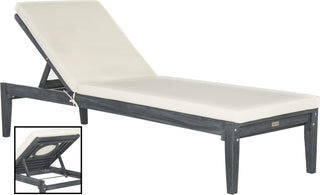 Safavieh Montclair Sunlounger Ash Grey/Beige Furniture Main