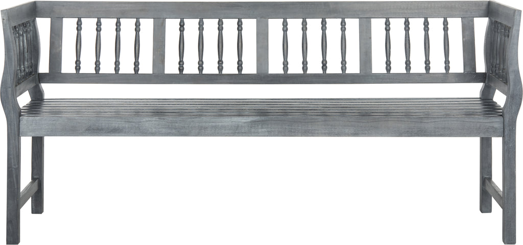 Safavieh Brentwood Bench Ash Grey Furniture main image