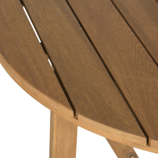 Safavieh Cloverdale Round Table Teak Furniture 