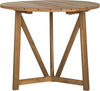 Safavieh Cloverdale Round Table Teak Furniture main image
