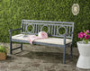Safavieh Montclair 3 Seat Bench Ash Grey/Beige Furniture  Feature