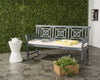 Safavieh Del Mar 3 Seat Bench Ash Grey/Beige Furniture  Feature