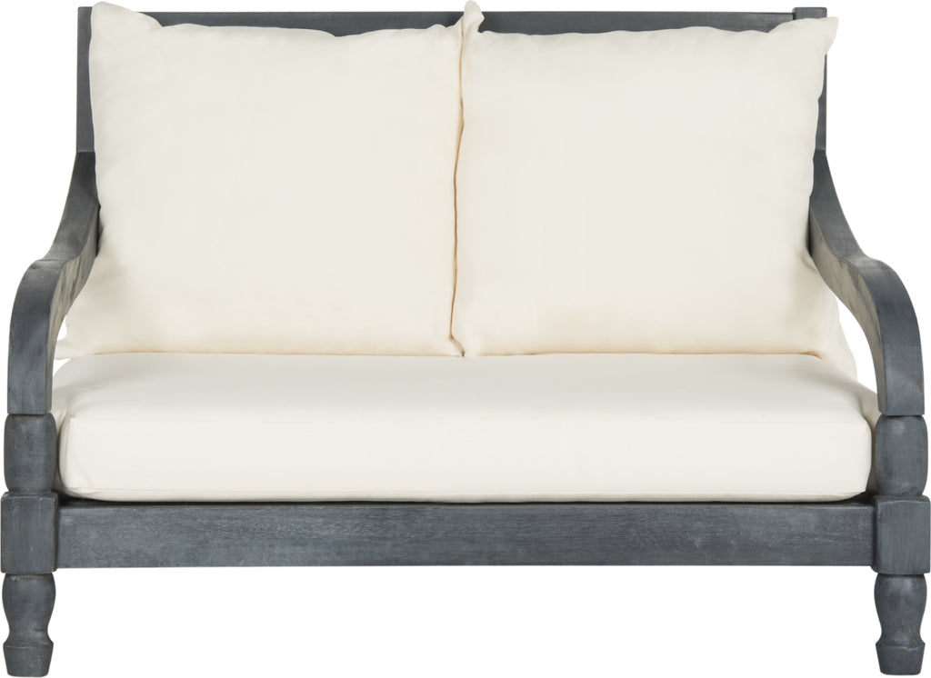 Safavieh Pomona Lounger Ash Grey/Beige Furniture main image