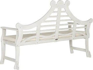 Safavieh Azusa Bench Antique White Furniture 