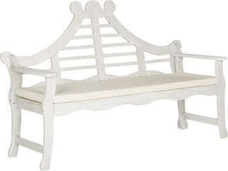 Safavieh Azusa Bench Antique White Furniture 