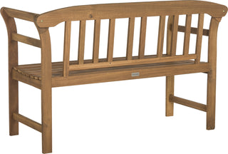 Safavieh Porterville 2 Seat Bench Teak Furniture 