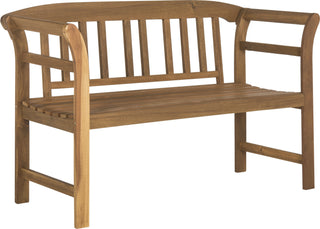 Safavieh Porterville 2 Seat Bench Teak Furniture 