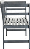 Safavieh Porterville 2 Seat Bench Ash Grey Furniture 