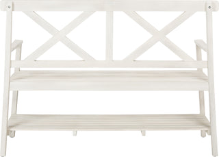 Safavieh Mayer 4921-Inch W Outdoor Bench White Furniture 