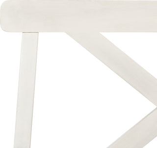 Safavieh Mayer 4921-Inch W Outdoor Bench White Furniture 