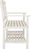 Safavieh Mayer 4921-Inch W Outdoor Bench White Furniture 