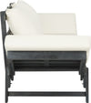 Safavieh Tandra Modern Contemporary Daybed Dark Slate Grey/Beige Furniture 