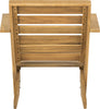 Safavieh Lanty Adirondack Chair Teak Furniture 