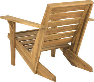 Safavieh Lanty Adirondack Chair Teak Furniture 