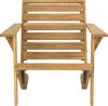 Safavieh Lanty Adirondack Chair Teak Furniture main image
