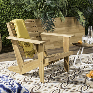 Safavieh Lanty Adirondack Chair Teak  Feature