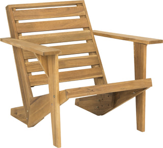 Safavieh Lanty Adirondack Chair Teak Furniture 