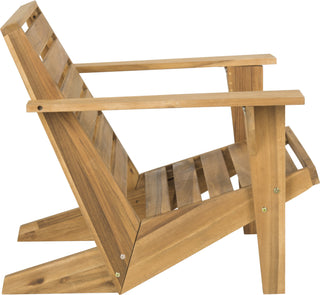 Safavieh Lanty Adirondack Chair Teak Furniture 