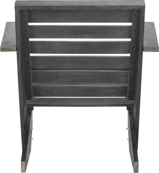 Safavieh Lanty Adirondack Chair Dark Slate Grey Furniture 