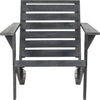 Safavieh Lanty Adirondack Chair Dark Slate Grey Furniture main image