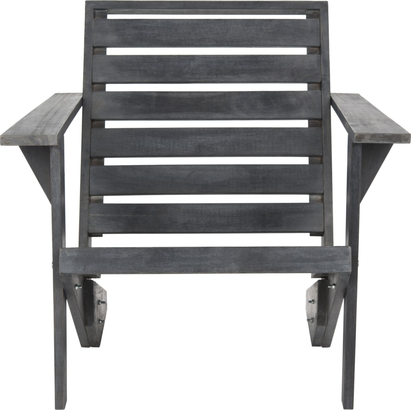 Safavieh Lanty Adirondack Chair Dark Slate Grey Furniture main image