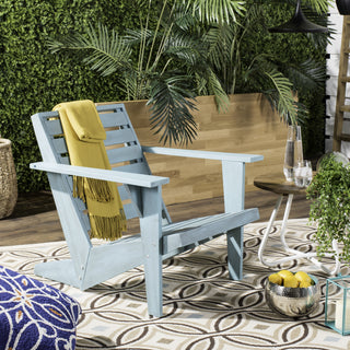 Safavieh Lanty Adirondack Chair Oriental Blue  Feature