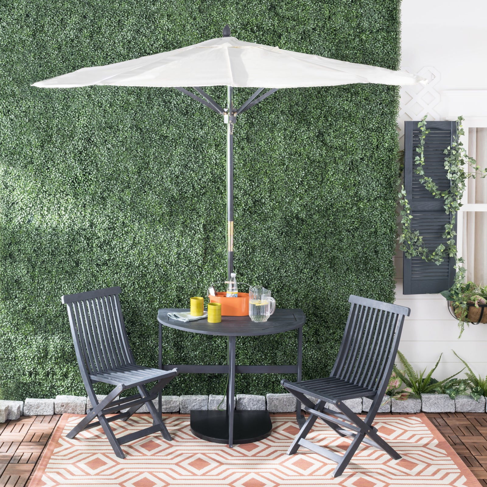 half umbrella patio set Safavieh Evert And Dark Slate Grey/Beige – Incredible Rugs and Decor finally tighten the turning BAGSMART College Laptop Backpack, Color:Keef Heather feed-gpc-100