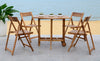 Safavieh Kerman Table And 4 Chairs Teak Furniture 