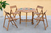 Safavieh Kerman Table And 4 Chairs Teak Furniture 