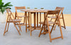 Safavieh Kerman Table And 4 Chairs Teak Furniture 