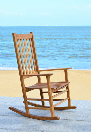 Safavieh Shasta Rocking Chair Teak Furniture 