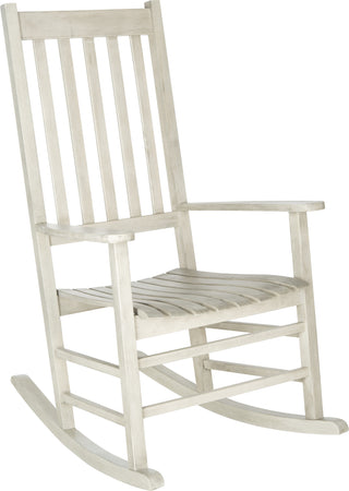 Safavieh Shasta Rocking Chair White Wash Furniture 
