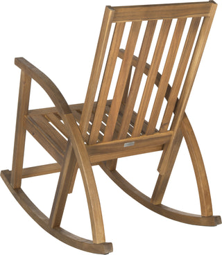 Safavieh Clayton Rocking Chair Teak Furniture 