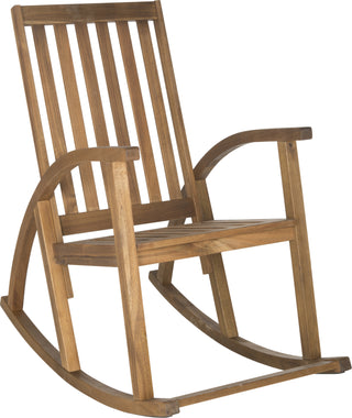 Safavieh Clayton Rocking Chair Teak Furniture 