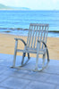 Safavieh Clayton Rocking Chair Grey Wash Furniture 