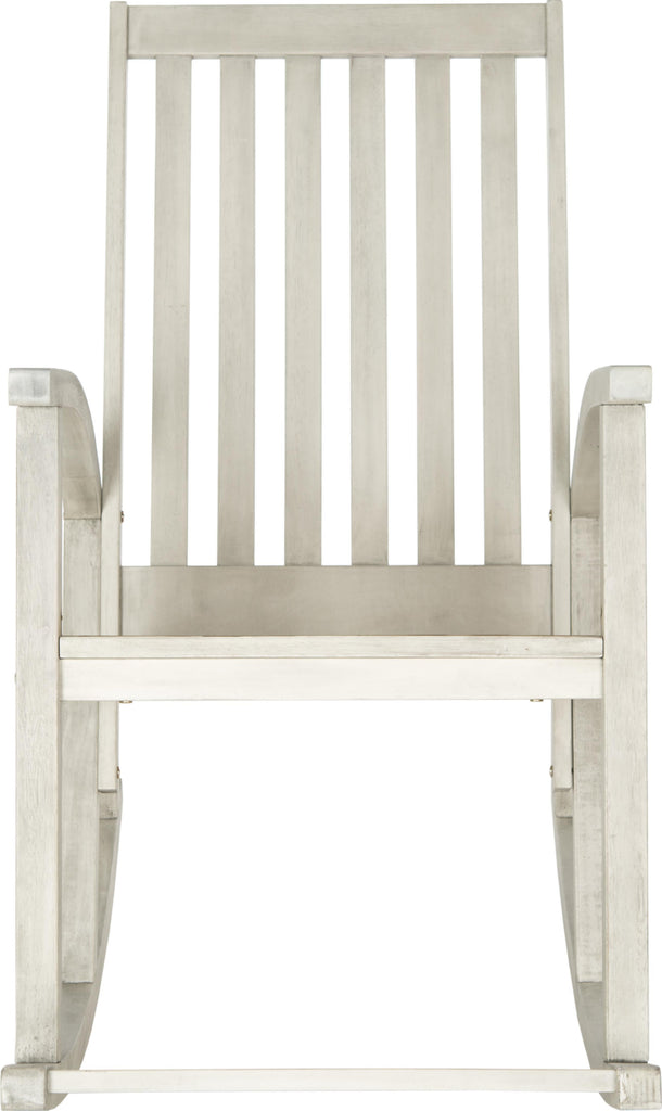 Safavieh Clayton Rocking Chair White Wash Furniture main image