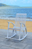 Safavieh Clayton Rocking Chair White Wash Furniture 