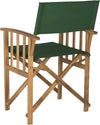 Safavieh Laguna Director Chair Teak/Green Furniture 