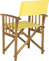 Safavieh Laguna Director Chair Teak/Yellow Furniture 