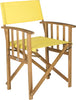 Safavieh Laguna Director Chair Teak/Yellow Furniture 
